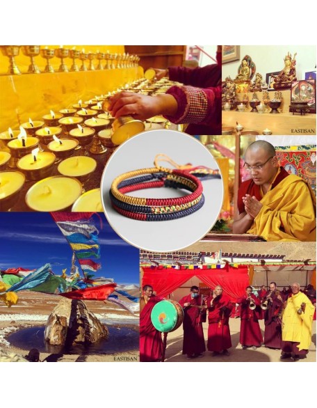 Tibetan Handmade Knot Bracelets - Freedom from Suffering