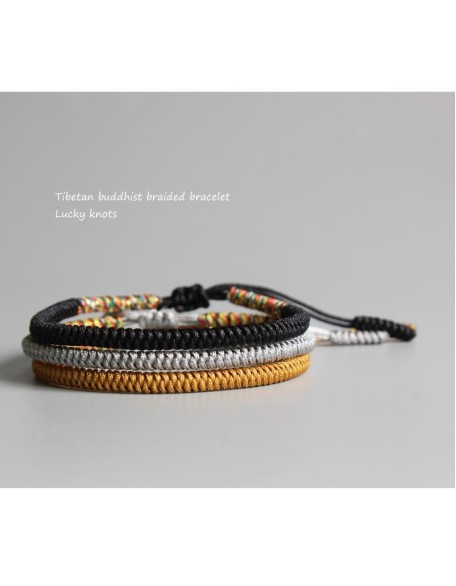 Tibetan Handmade Knot Bracelets - Attract Wisdom