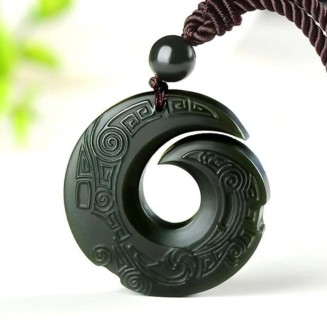 Hetian Jade Pendant Manifesting Necklace
