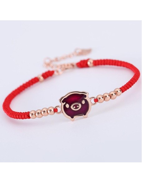 Red String Chinese Zodiac Bracelets - Luck & Protection