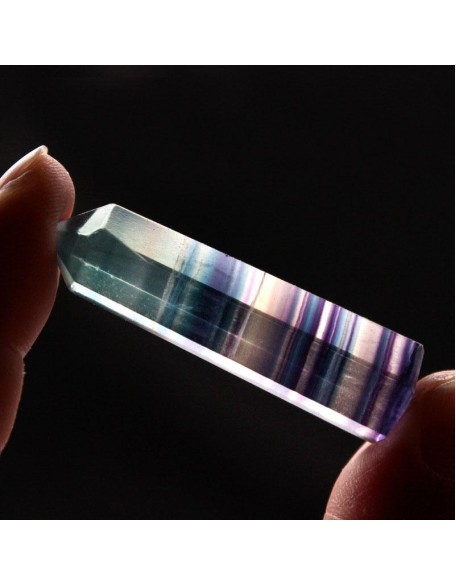 Rainbow Fluorite Wand - 7 Chakra Healing