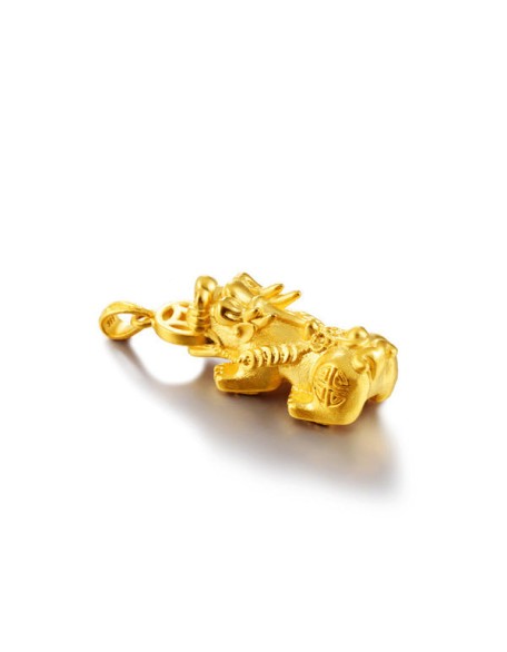 Gold Pixiu Necklace