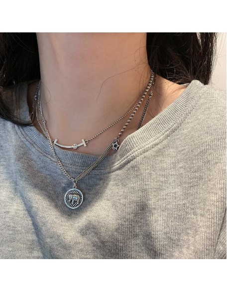 Silver Elephant Necklace - Symbol of Good Luck & Fortune